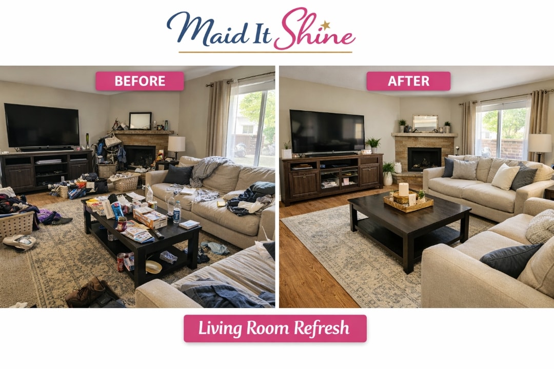 The Maid It Shine LLC cleaning team